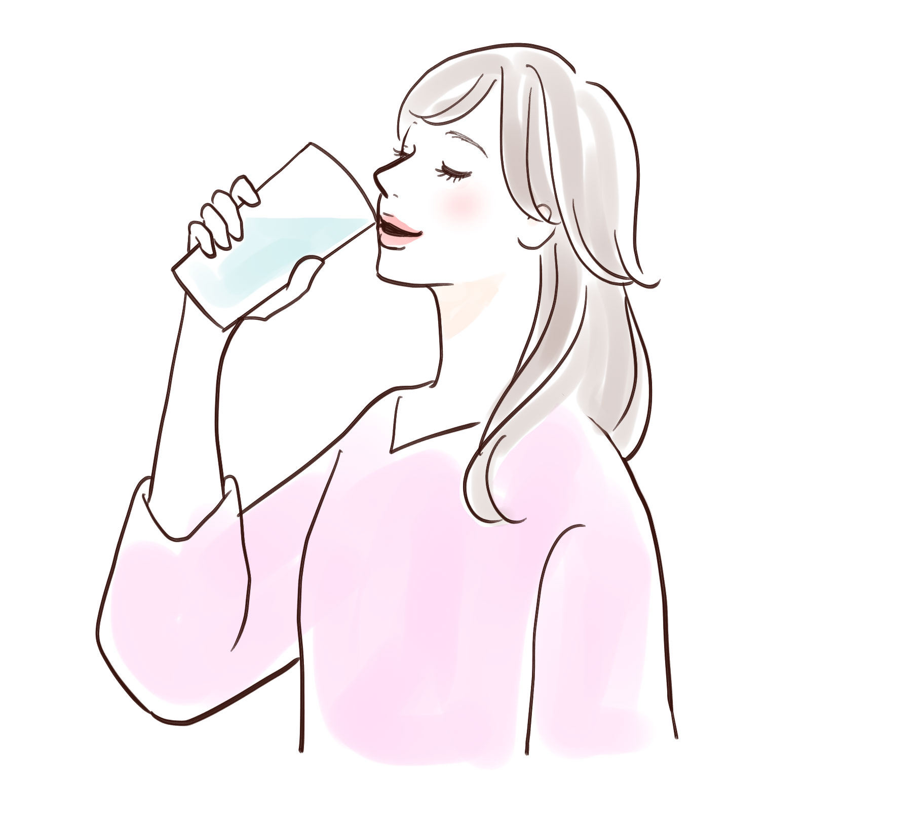 【メリット、注意点】寝る前にお水をコップ1杯飲もう！